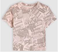 Levi's Levi's Cowboy Pink Essential Sporty Printed Baby T-Shirt