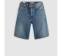 Levi's Levi's Hinged Heart Blue Baggy Dad Denim Jort Shorts Hinged Heart Blue 29