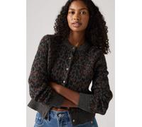 Levi's Levi's Leopard Charcoal Tara Wooly Cardigan