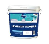 LEVIS - Levis Levismur Velours Peinture Acrylique - Murs & Plafonds - Intérieur - Conditionnement 1L, Couleur BLANC (BASE)