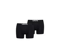 Levi's Levis Lot de 2 Boxers pour Homme Sportswear Noir Taille S, Noir, S
