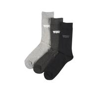 Levi's Classic Chaussettes, Durable Gris, 43/46 (Lot de 3) Mixte