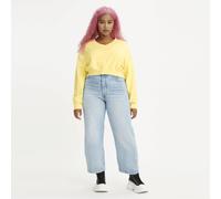 Levi's Ribcage Straight Ankle Jeans Light Indigo Taille: W30L29 | Jeans droits Outlet | Femme | Bleu