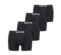 Levi's Boxer sous-vêtement, Noir, S (Lot de 4) Homme