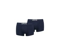 Levi's - Boxer Solid Basic - coton biologique bleu marine - 2 unités - Taille M