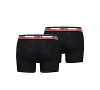 Levi's Levis Sportswear Logo Boxer Brief 2 Pack, Boxeur pour des Hommes, Black, XL