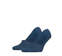 Levi's Footie Chaussettes, Durable Bleu Marine, 35/38 (Lot de 2) Mixte