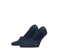 Levi's Footie Chaussettes, Durable Bleu Marine, 39/42 (Lot de 2) Mixte