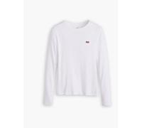 Levi's Levi's White 100% Cotton Essential Long Sleeve T-Shirt