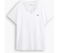 Levi's Levi's White Perfect V-Neck 100% Cotton T-Shirt