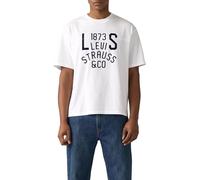 Levi's Lockwood Practice Tee T-Shirt, Two Horse Jersey Bri, M Hommes