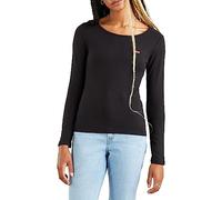 Levi's Long-Sleeve 2-Pack Tee T-Shirt Femme, Mineral Black/Mineral Black, S