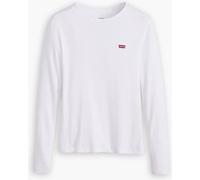 Levis Long Sleeve Baby T Shirt Blanc 12 (M) Female