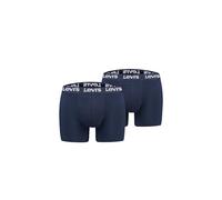 Levis Lot de 2 boxers pour homme avec logo Repeat, bleu marine, XL