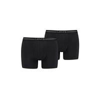 Levi's Lot de 2 Boxers pour Homme, Noir, S