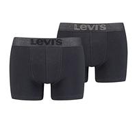 Levi's Lot de 2 boxers pour homme, Noir , XXL