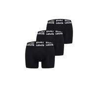 Levi's Boxers Repeat Logo – Pack de 3 – Noir (Combo) – Taille L – Homme