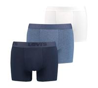 Levi's Lot de 3 Boxers pour Homme de qualité supérieure, Bleu Combo, L