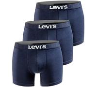 Levi's Lot de 3 boxers pour homme - Imprimé - Édition limitée - Noir, Bleu marine New One, L