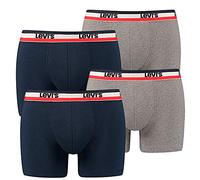 Levi's Lot de 4 boxers respirants et extensibles pour homme
