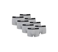 Levis Lot de 8 boxers basiques solides pour homme, Mélange gris moyen, XL