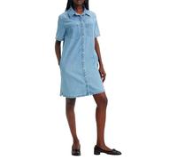 Levi's Louisa Short-Sleeve Denim Robe décontractée, Twisted Words 2, XS Femme
