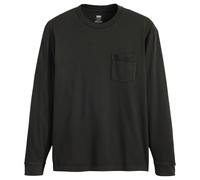 Levi's LS Authentic PKT Tee T-Shirt, Mineral Black, XL Hommes