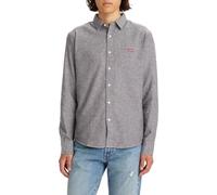 Levi´s ® Battery Housemark Slim Long Sleeve Shirt Gris S Homme