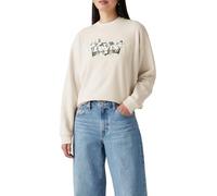 Levi's Lse_GR Everyday Crew Maillot de survêtement, Magnolia BW Fill Egr, M Femme