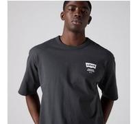 Levi's Lse Loose Tee Levis Pizza 1 Dark Phantom Taille: XXL | T-shirts avec imprimés Outlet | Homme | Noir