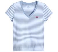 Levi's Lse_Perfect Raita Chemise à col V Rayures Dusty Blu, Raita Stripe Dusty B, S