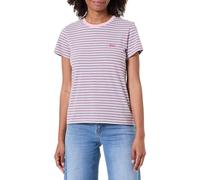 Levi's Lse_Perfect Tee T-Shirt, Coriandre Stripe Entre, L Femme