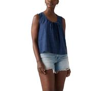 Levi's Luella SL Blouse Busy Plaid True Navy Pl
