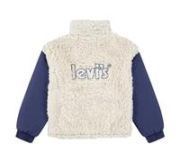 Levi's Lvg Boxy Fit Sherpa Jkt Fille, Blanc Antique, 6 Ans