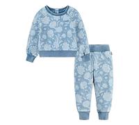 Levi's Lvg Floral Sweat Set Bébé Fille, Indigo Light Floral, 3 Mois