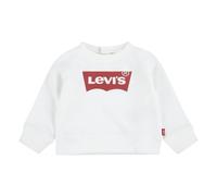 Levi's Lvg Ket Item Logo Crew Bébé Fille, Red/White, 9 Mois