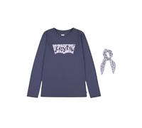 Levi's Lvg Ls Floral Tee With Scrunch Fille, Couronne Bleue, 5 Ans