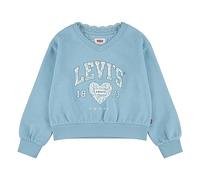 Levi's Lvg Meet And Greet Lace Trim V Fille, Aqua Sea Blue, 8 Ans