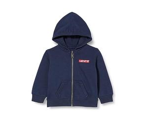 Levi's Lvn Boxtab Full Zip Sweat à Capuche Bébé Garçon, Dress Blues, 6 Mois
