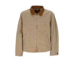 Levi's - Mechanics Full-Zip Jacket - Homme - Vestes - Beige - Taille: XL