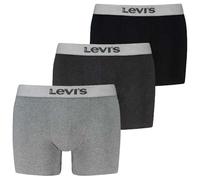 LEVIS Melange Waistband Boxer Homme (Lot de 3)