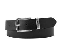 Levi's Men Metal Two Horse Keeper Belt Ov Black 80
