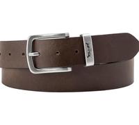 Levi's Men Metal Two Horse Keeper Belt Ov Brown 80