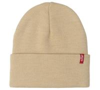 Levi's Slouchy Red Tab Beanie, Light Khaki, Un Men's