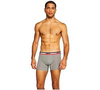 Levi's Men SPRTSWR Logo Boxer Brief 2P , Multicolore (Dress Blues 198), S(Taille du Fabricante : 10) (Lot de 2) Homme