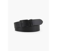 Levis Men's Ashland Metal Harness Leather Belt Noir 30W (85) Male