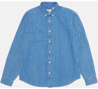 Levis Men's Authentic Button Down Woodrow Long-Sleeve Denim Shirt Woodrow Mid S Male