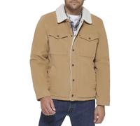 Levi's Men's Corduroy Sherpa Lined Trucker Jacket, tan, Medium