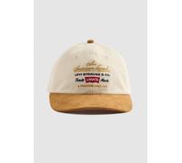 Levis Men's Relaxed Dad Graphic Baseball Cap Écru Taille unique Male