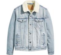 Levi's Homme Sherpa Trucker Veste, Bleu Bleu